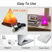 Himalayan Salt Lamp – Color-Changing LED with USB & Natural Air Purification - Samanta Factory