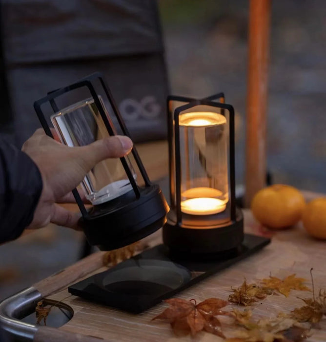 Modern Touch-Control Table Lamp – Dimmable LED Light with Warm & Cool Settings