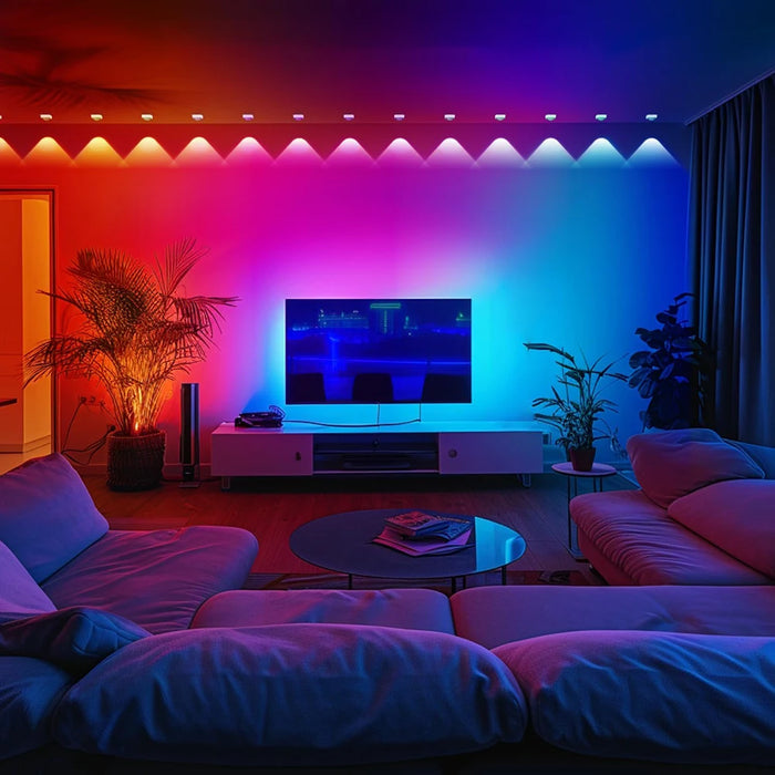 Eaves LED String Lights – Waterproof Multi-Colour Outdoor Lighting