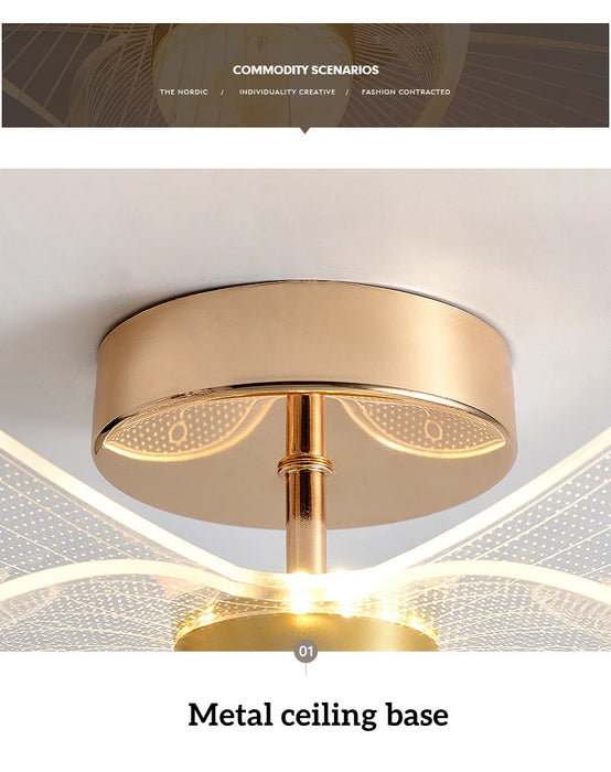 Crystal Pendant Light – Modern Loft Hanging Lamp with Iron & Glass Design - Samanta Factory