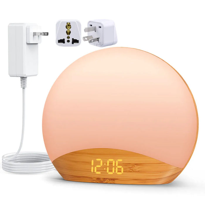Sunrise Alarm Clock & Sound Machine – All-in-One Sleep Aid with Nature Sounds & Gentle Wake-Up Light - Samanta Factory