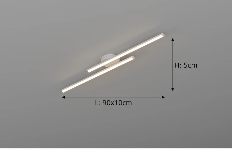Modern LED Ceiling Light – Adjustable Dimmable Fixture for Kitchen, Bedroom, and Living Spaces