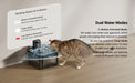 Wireless Cat Water Fountain – Battery-Operated with Motion Sensor & 5-Level Filtration - Samanta Factory