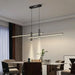 Modern LED Pendant Light – Adjustable Aluminum Chandelier with Dimmable Lighting - Samanta Factory