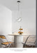 Bird Pendant Light – Modern Gold & Silver Hanging Lamp with Rotatable Magpie Design - Samanta Factory