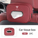 PU Leather Car Tissue Holder – Seat Back & Door Storage - Samanta Factory