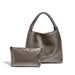 Stylish Split Leather Bucket Shoulder Bag – Versatile Women’s Handbag for Work & Casual Outings - Samanta Factory