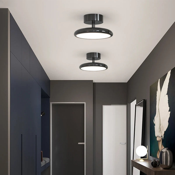 Modern Surface-Mounted Ceiling Light – Remote-Controlled LED Fixture for Bedrooms and Living