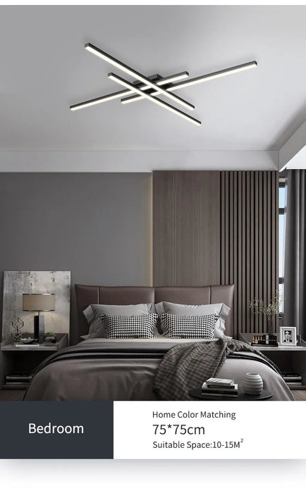 Ceiling Light – Modern Nordic Iron & Acrylic Design with LED Illumination