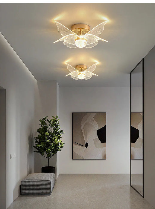 Crystal Pendant Light – Modern Loft Hanging Lamp with Iron & Glass Design - Samanta Factory