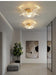 Crystal Pendant Light – Modern Loft Hanging Lamp with Iron & Glass Design - Samanta Factory