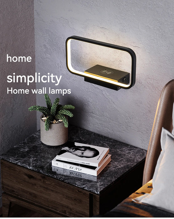 Modern Wall Light – Infinite Dimming LED for Bedroom & Living Room Ambience - Samanta Factory