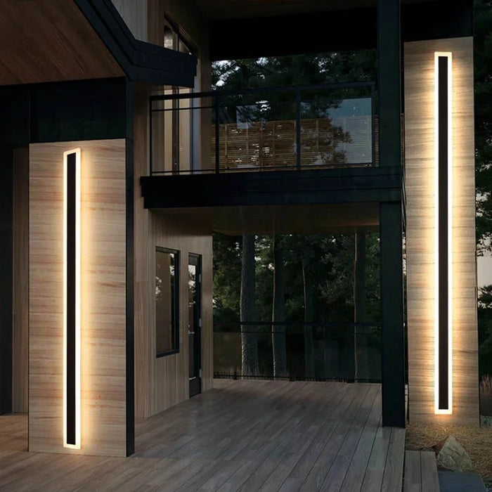 Waterproof LED Wall Light – IP65 Outdoor Strip Lamp for Garden, Patio & Corridor - Samanta Factory