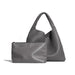 Stylish Split Leather Bucket Shoulder Bag – Versatile Women’s Handbag for Work & Casual Outings - Samanta Factory