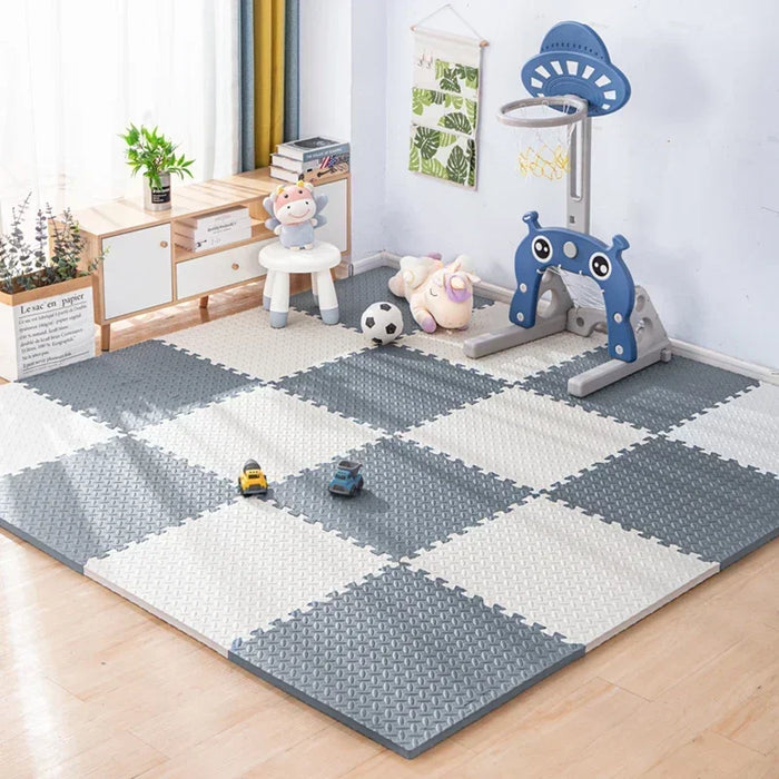 Foam Play Mat for Babies – BPA-Free, Thick Non-Toxic Puzzle Mat for Floor Protection & Playroom Use - Samanta Factory
