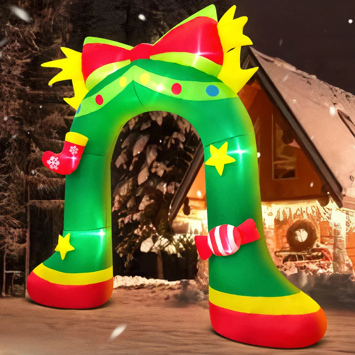 Inflatable Santa Claus Decoration – Outdoor Christmas Yard Display