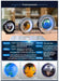 Floating Moon Globe Lamp – O-Type Magnetic Frame with LED Night Light - Samanta Factory
