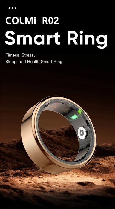Smart Fitness Ring – Health Tracking with Sleep, Heart Rate & Gesture Control - Samanta Factory