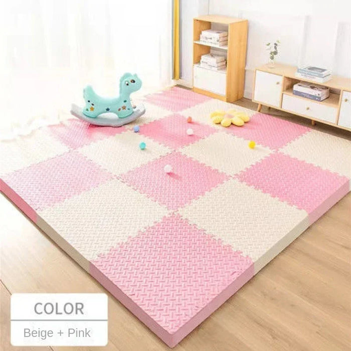 Foam Play Mat for Babies – BPA-Free, Thick Non-Toxic Puzzle Mat for Floor Protection & Playroom Use - Samanta Factory