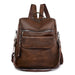 Compact PU Softback Backpack – Fashionable Tassel Design for Women - Samanta Factory
