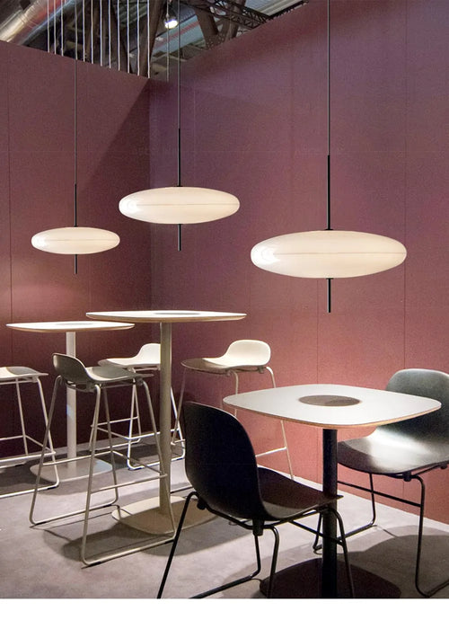 Modern Pendant Light – Flying Saucer Design with LED Illumination - Samanta Factory