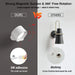 Rechargeable LED Wall Light – Touch Control with 3 Colour Modes & Adjustable 360° Rotation - Samanta Factory
