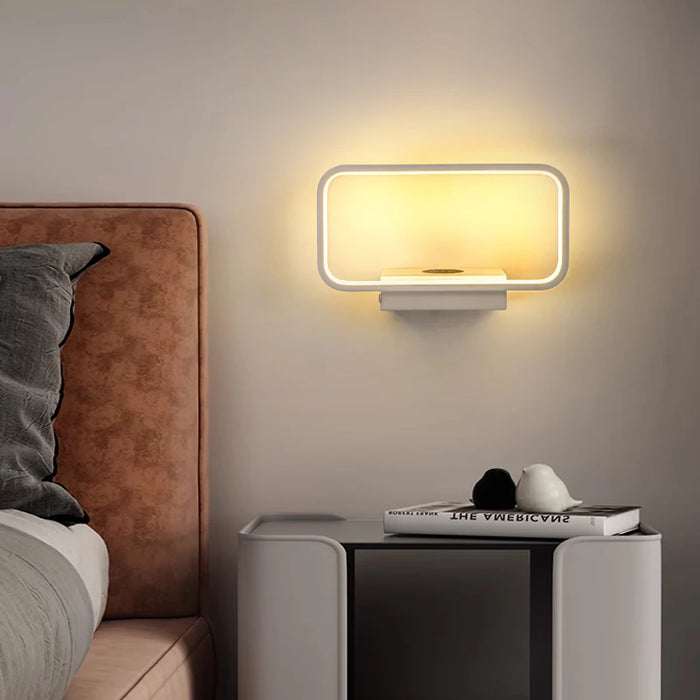 Modern Wall Light – Infinite Dimming LED for Bedroom & Living Room Ambience - Samanta Factory