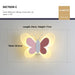 Butterfly Wall Lamp – Colorful LED Acrylic Light for Kids’ Room & Nursery - Samanta Factory
