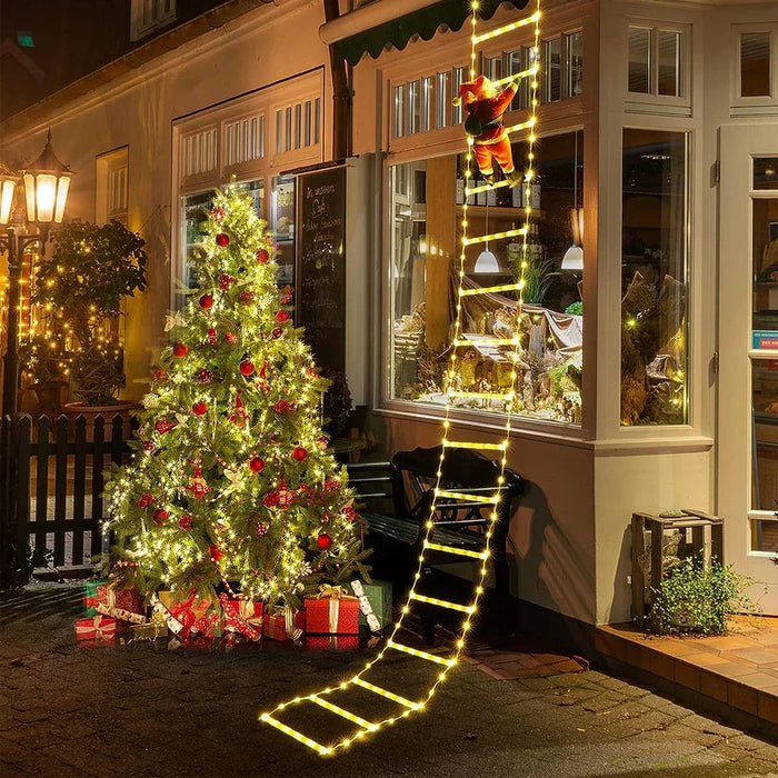 LED Light Ladder – Decorative Hanging Fairy Lights for Home & Christmas