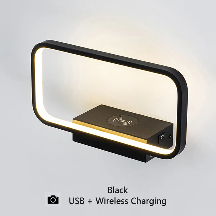 Modern Wall Light – Infinite Dimming LED for Bedroom & Living Room Ambience - Samanta Factory