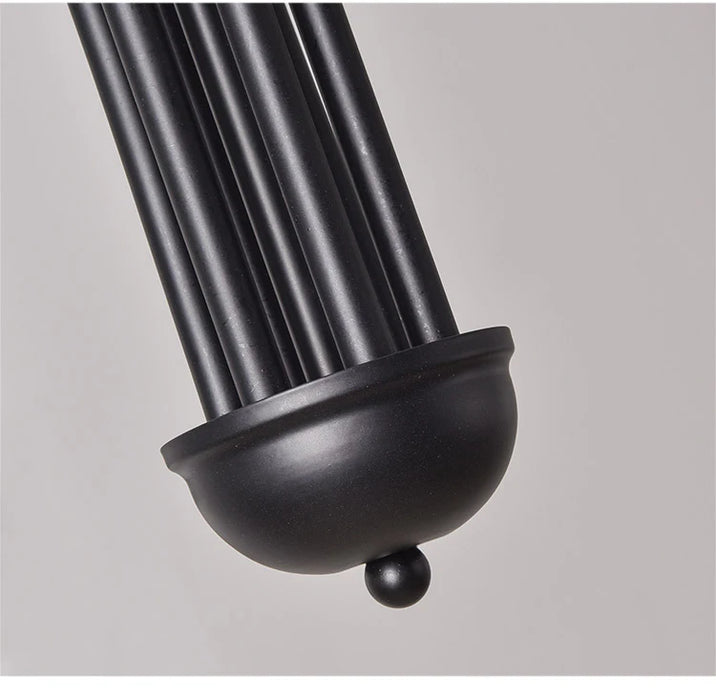 Modern LED Chandelier – Frosted Glass Pendant Light for Elegant Interiors