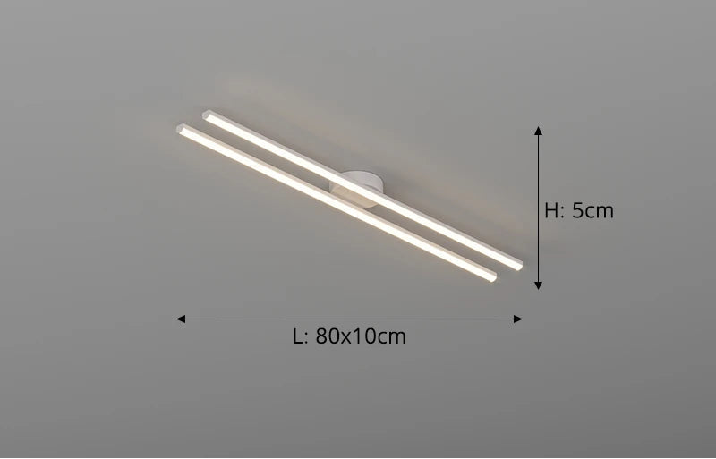 Modern LED Ceiling Light – Adjustable Dimmable Fixture for Kitchen, Bedroom, and Living Spaces