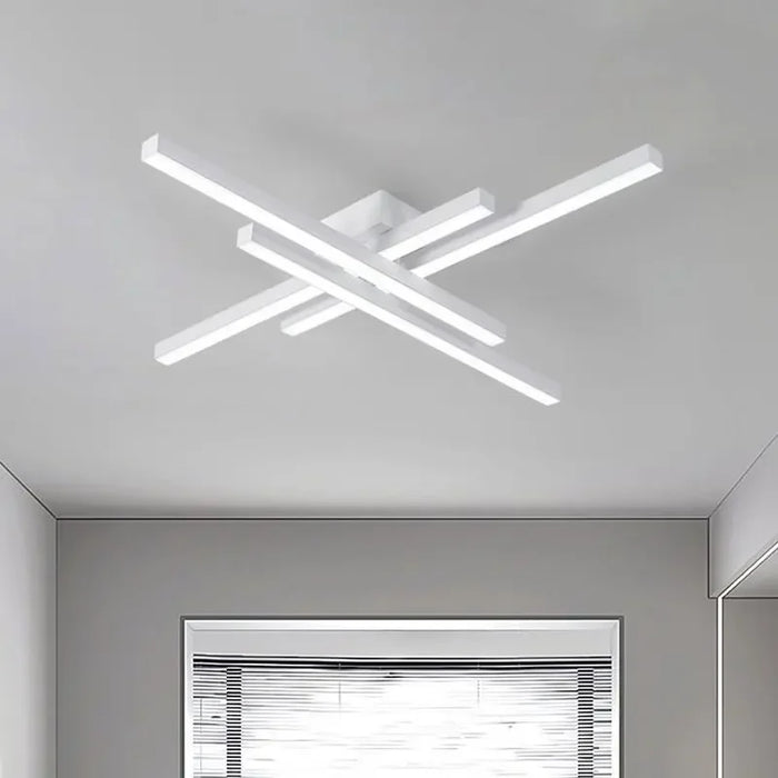 LED Ceiling Light – Modern 4-Bulb Fixture for Bedroom & Foyer