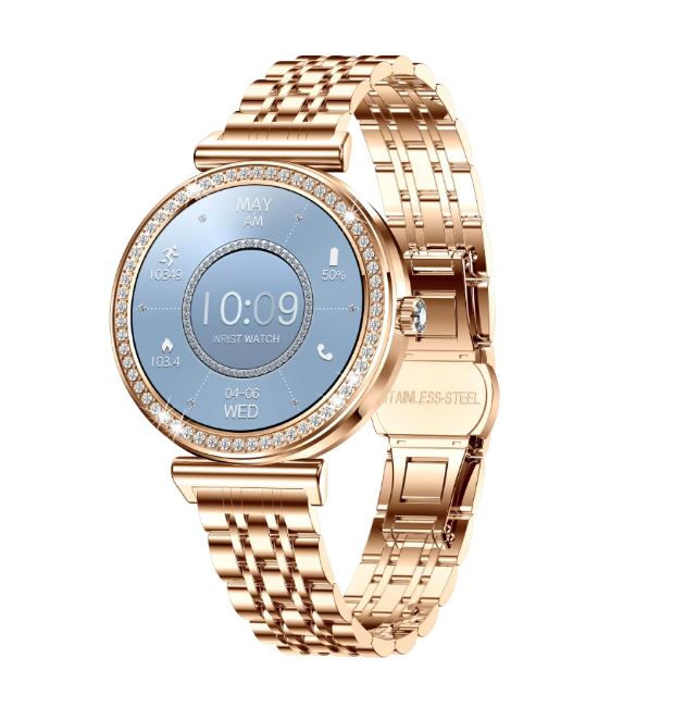 Women's Smart Watch – Magnetic Charging, Call & Sports Tracker