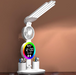 Desk Lamp – Rechargeable LED with Fan & Clock Display - Samanta Factory