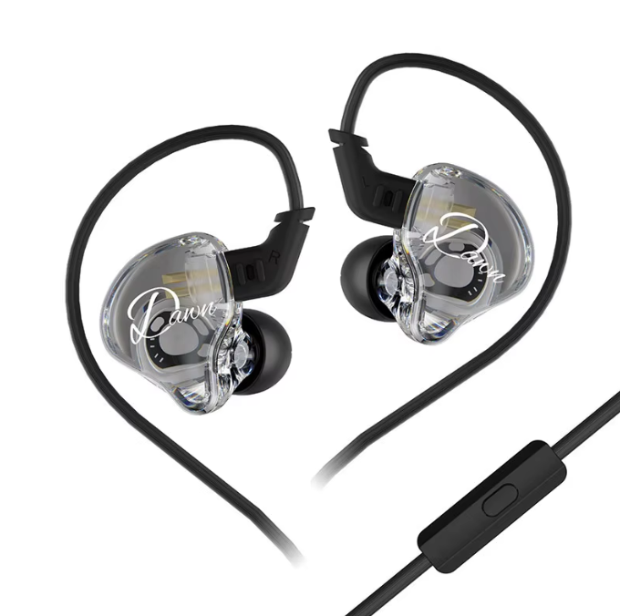 In-Ear Sports Headphones – Moving Coil Design with Active Noise Cancellation - Samanta Factory