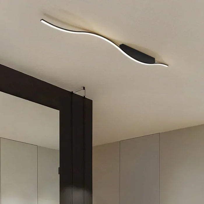LED Ceiling Light – Simple Line Design for Modern Kitchens, Bedrooms, and Dining Areas