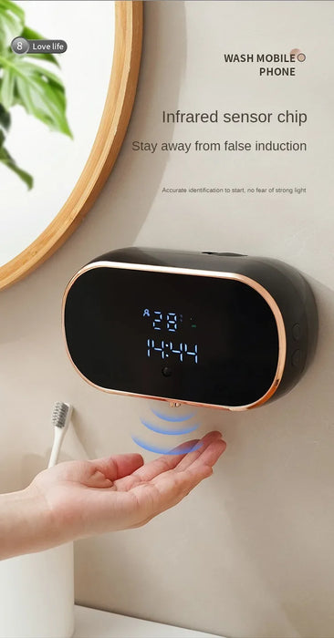 Automatic Foaming Soap Dispenser – Touchless Smart Sensor with USB Rechargeable & Wall Mount Design - Samanta Factory