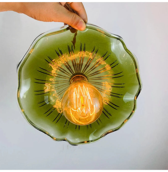 Art Deco Copper Pendant Light – Elegant Ceiling Lamp for Modern Interiors - Samanta Factory