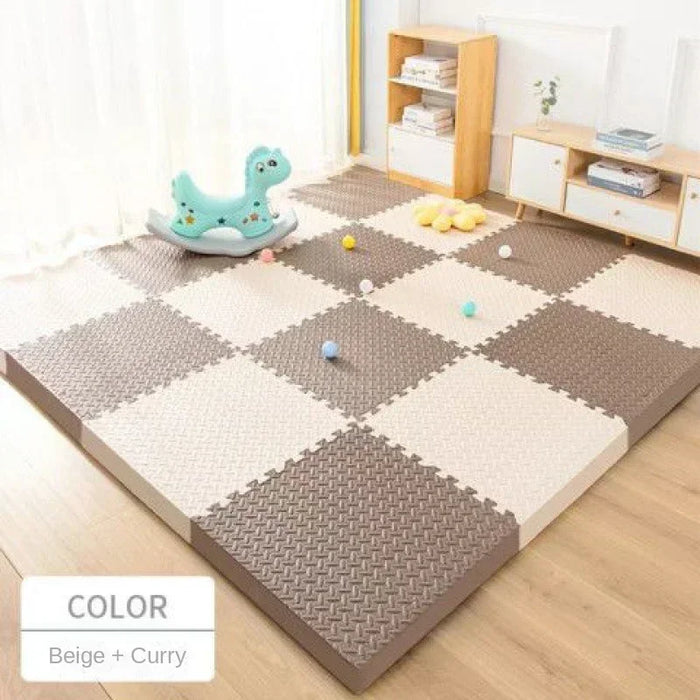 Foam Play Mat for Babies – BPA-Free, Thick Non-Toxic Puzzle Mat for Floor Protection & Playroom Use - Samanta Factory