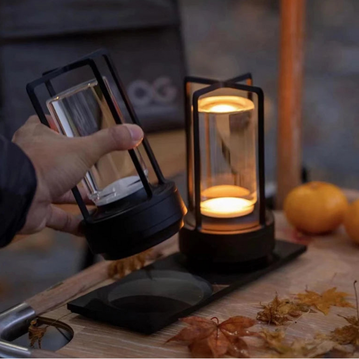 Modern Touch-Control Table Lamp – Dimmable LED Light with Warm & Cool Settings
