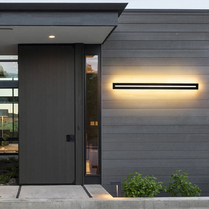 Waterproof LED Wall Sconce – IP65 Long Outdoor Light for Garden & Exterior Decor - Samanta Factory