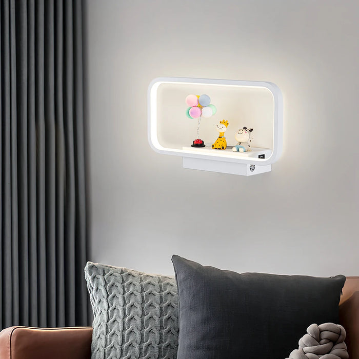 Modern Wall Light – Infinite Dimming LED for Bedroom & Living Room Ambience - Samanta Factory