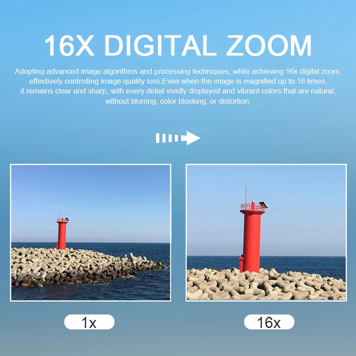 Digital Camera – 44MP Auto Focus with 1080P Video & 16X Zoom - Samanta Factory