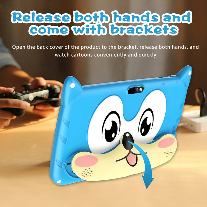 BDF 7-Inch Kids Tablet – Android 13 with 64GB Storage, Dual Cameras & Parental Controls - Samanta Factory