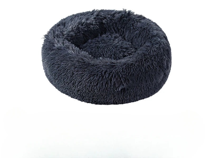 Plush Cat & Dog Nest Bed – Warm, Washable & Fluffy for Winter Comfort - Samanta Factory