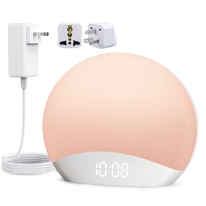 Sunrise Alarm Clock & Sound Machine – All-in-One Sleep Aid with Nature Sounds & Gentle Wake-Up Light - Samanta Factory