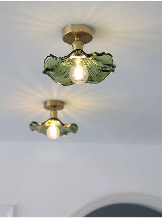 Art Deco Copper Pendant Light – Elegant Ceiling Lamp for Modern Interiors - Samanta Factory