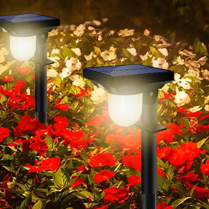 Solar Garden Light – Motion Sensor LED with Triple Modes and IP65 Weatherproof Design