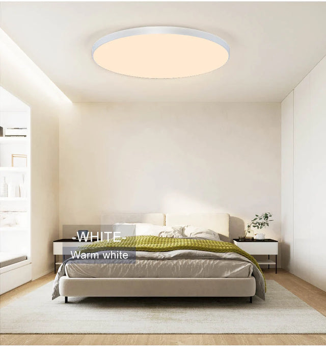 Smart LED Ceiling Light – APP & Remote Controlled Dimmable Modern Lamp